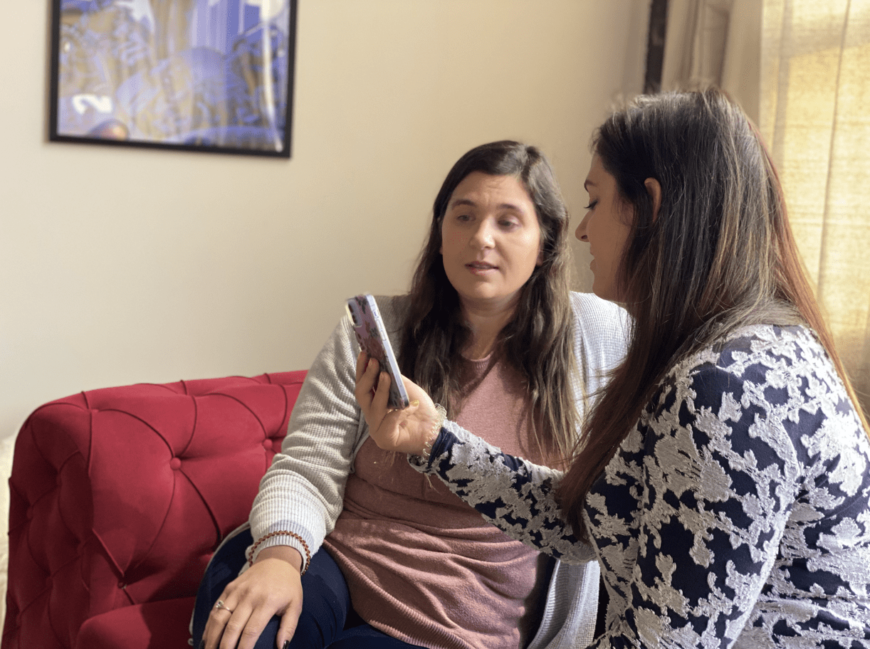 marketing team reviewing google business reviews
