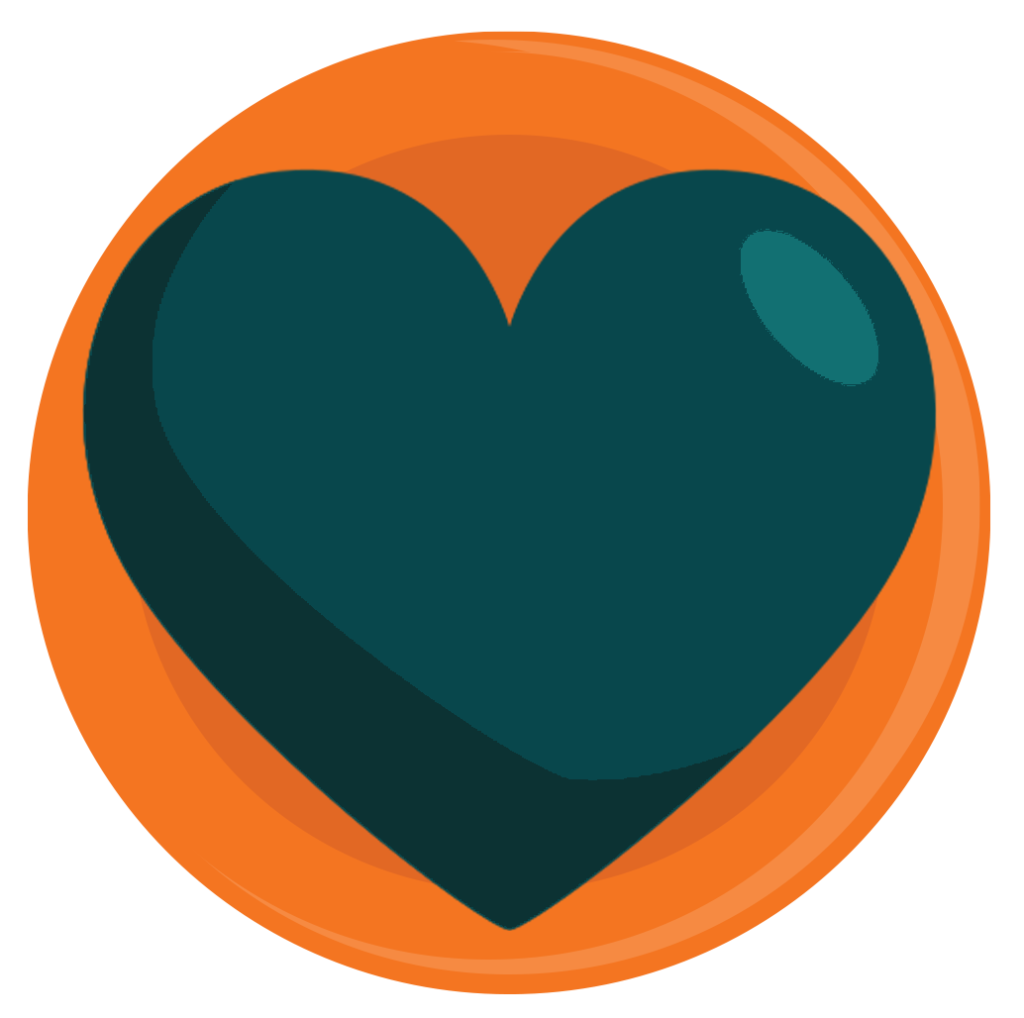Heart for multi-location veterinary graphics