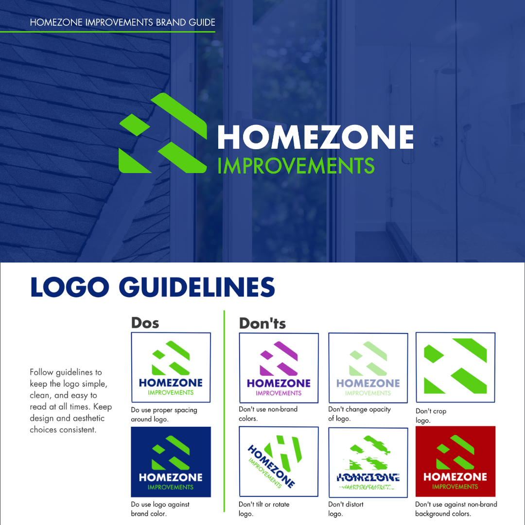 Homezone Improvements Brand Guide