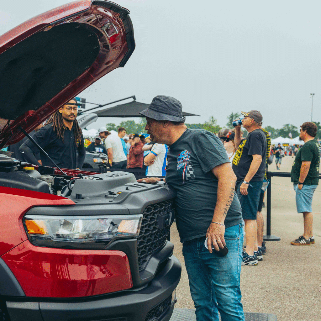 RAM Activation at NASCAR featuring RAM truck